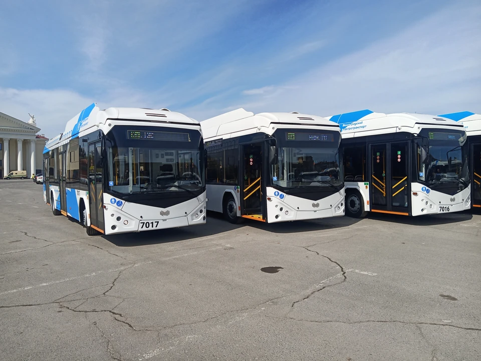 Волгоград всего получил 35 новых троллейбусов из 56, которые предусмотрены контрактом на 1,4 млрд рублей