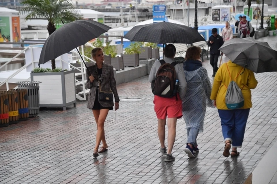 Жителей и гостей Сочи предупредили о дождях Фото: Владимир ВЕЛЕНГУРИН
