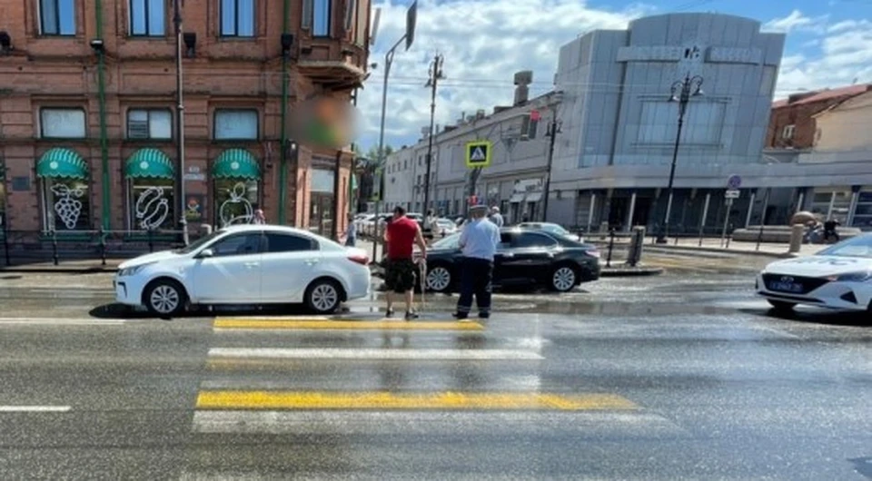 Полиция ищет очевидцев ДТП.