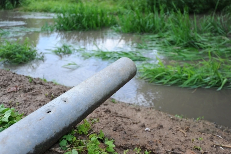 Деревню под Томском затопило канализационными стоками