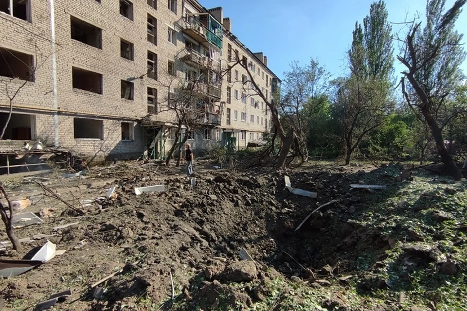 ВФУ продолжают наносить удары по жилым кварталам (архивное фото)
