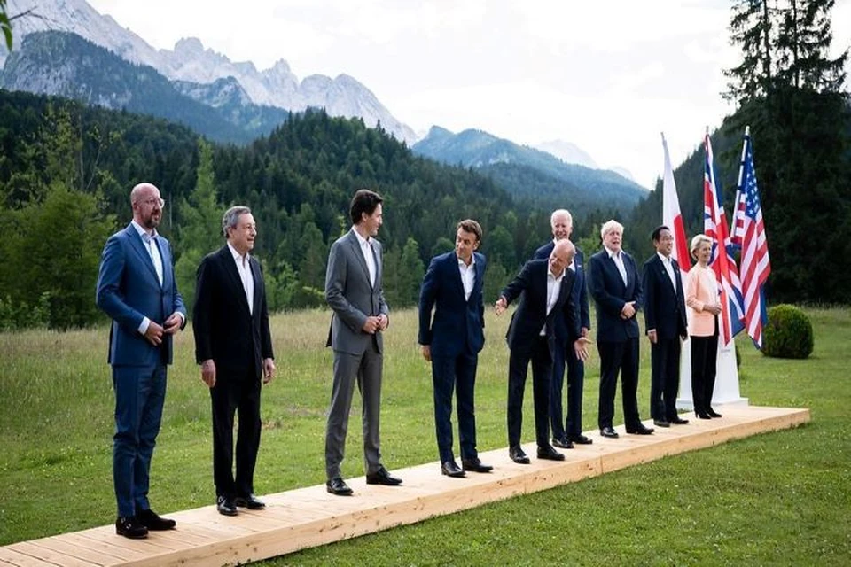 Страны «Большой семерки» пообещали отрезать Россию от мировых рынков и ограничить ее доходы Фото: сайт саммита G7 в Германии