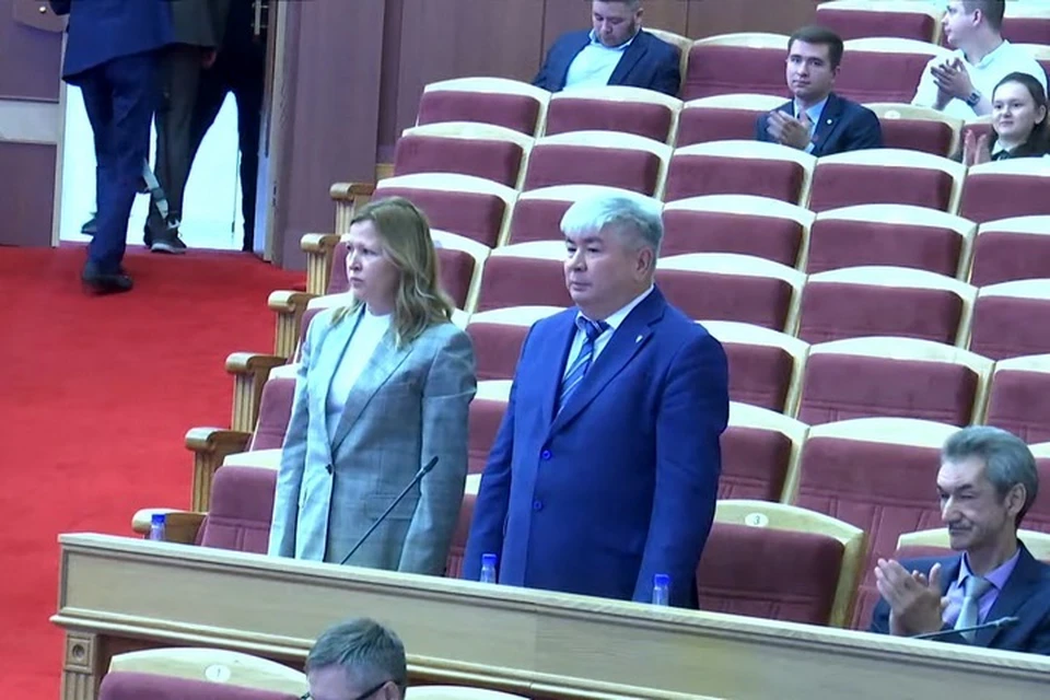 youtube.com // Кадр с заседания в парламенте Башкирии