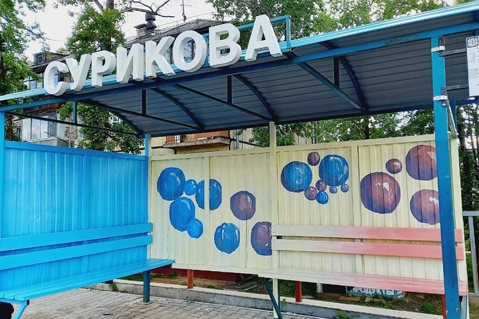 Юные художники раскрасят еще 27 остановок в Хабаровске