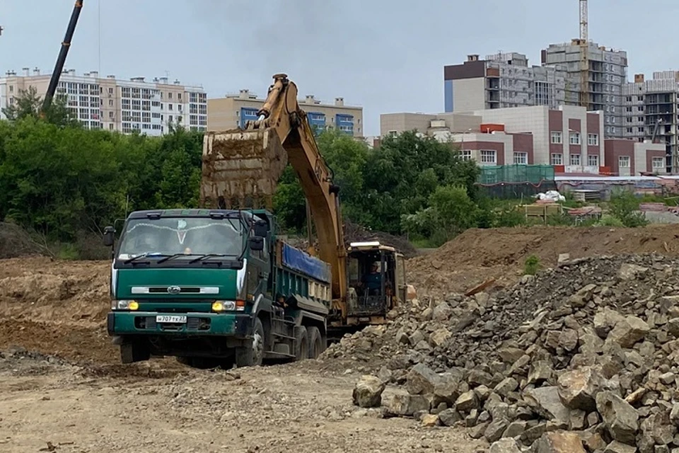 Строительство новой школы началось в Хабаровске