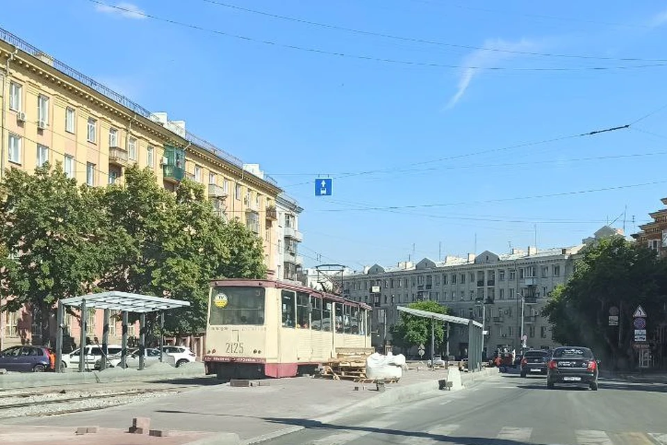 У загса уже сделали остановочную площадку
