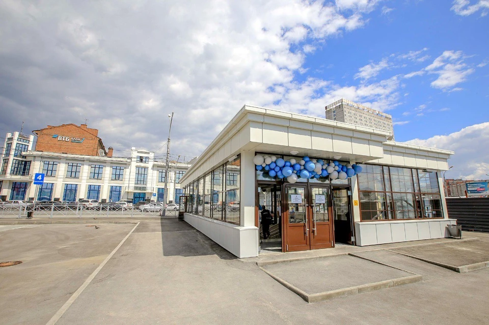 В Новосибирске открыли новый автовокзал на площади Гарина Михайловского. Фото: телеграмм Анатолий Локоть
