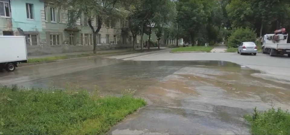 В Самаре появился еще один "подземный источник". Фото: скриншот видео
