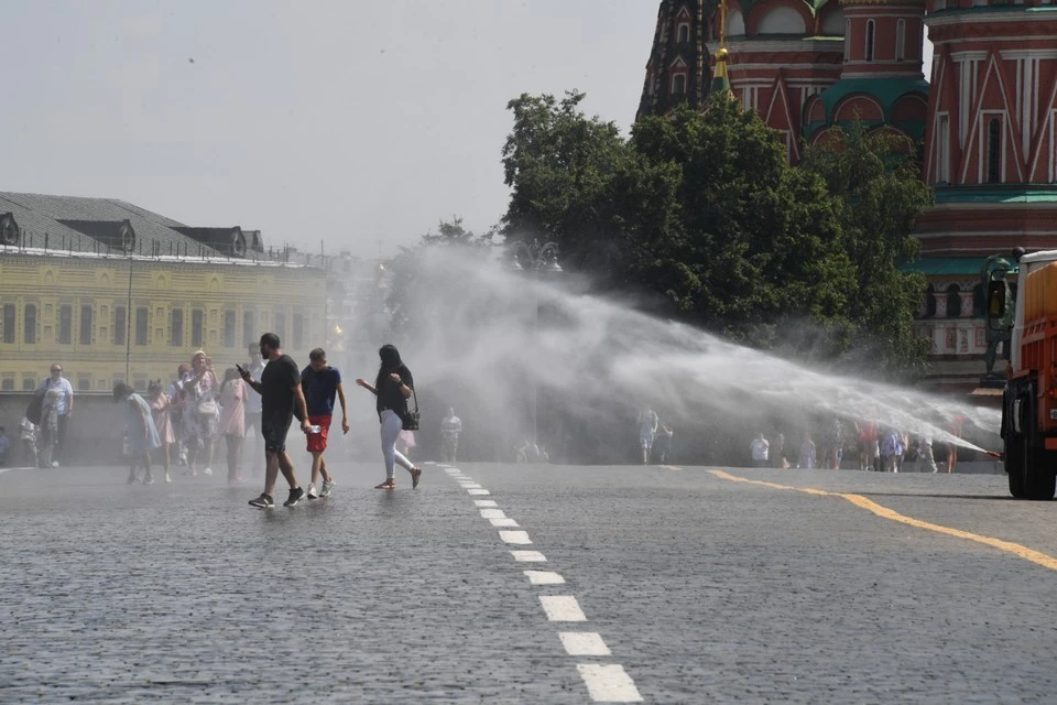 Жаркое лето в Москве