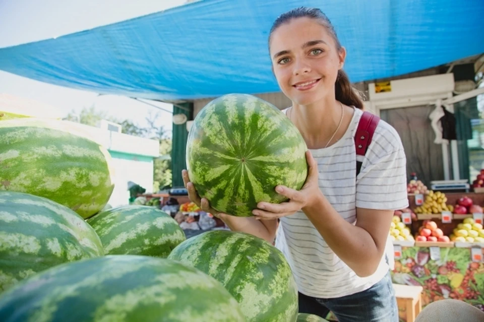 Арбузы и дыни скоро появятся в продаже во всех точках.