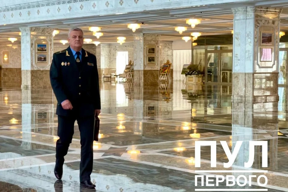 Лукашенко принял с докладом Тертеля и назвал Беларусь зелёным островком природы. Фото: телеграм-канал "Пул Первого"