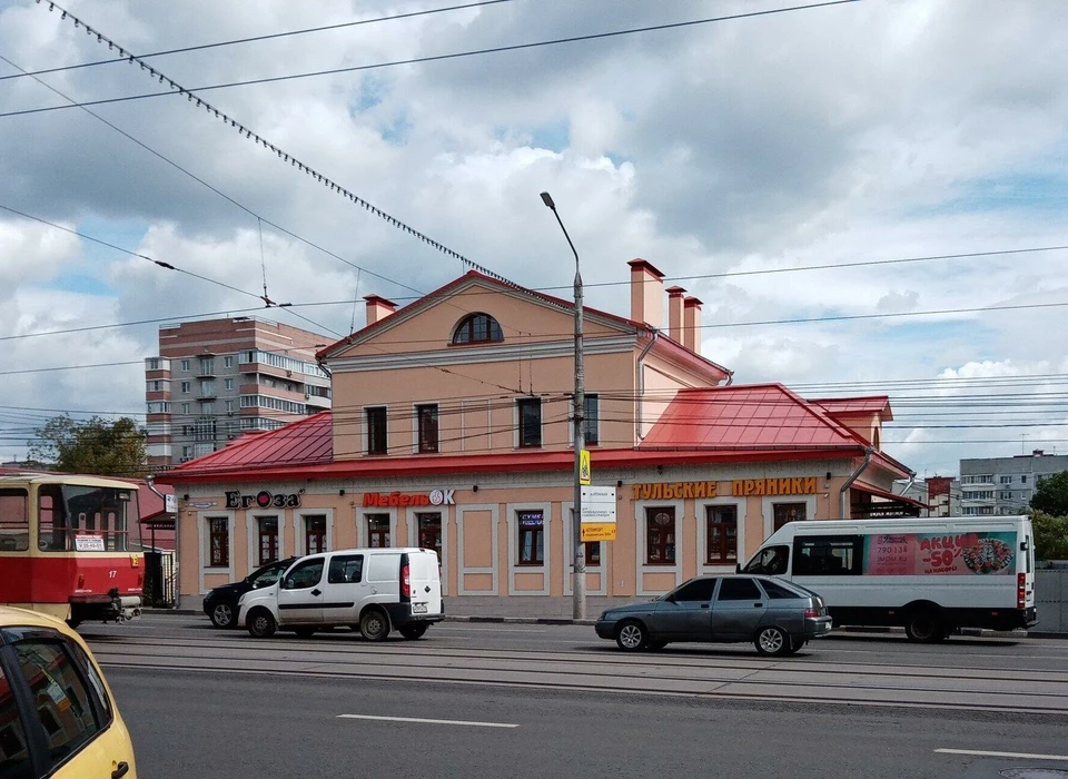 В Туле здание-"новодел" признали объектом культурного значения (фото Яндекс.Панорама)