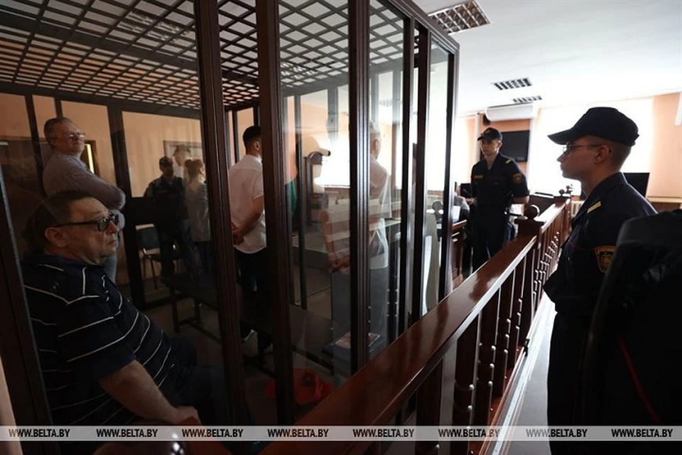 Судебное заседание по делу о заговоре с целью захвата госвласти рассматривают в открытом режиме. Фото: БелТА
