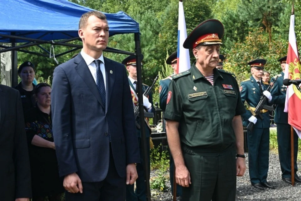 В Комсомольске-на-Амуре простились с погибшими в СВО бойцами ОМОН