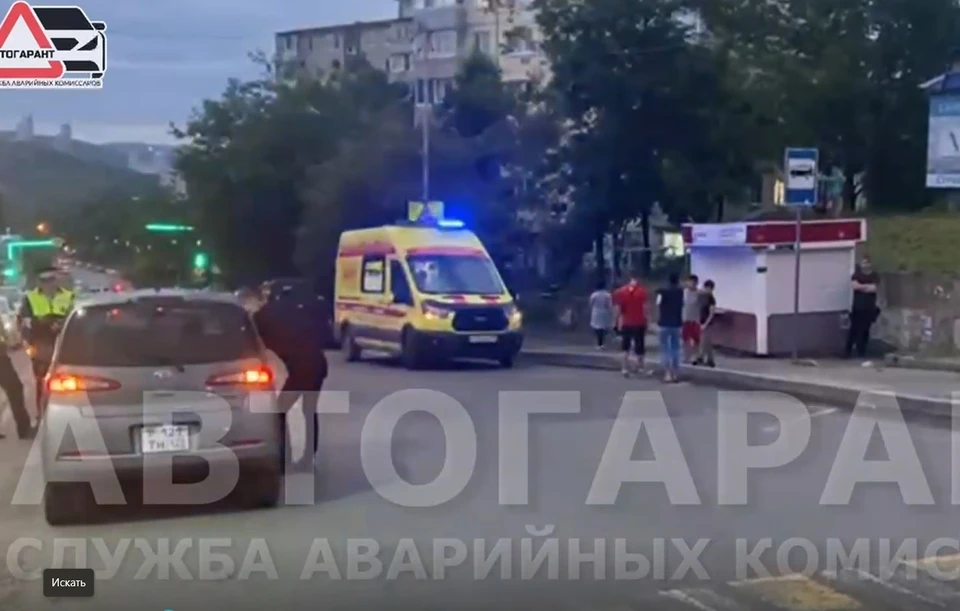 Фото: принтскрин видео, Telegram-канал autogarant_vl