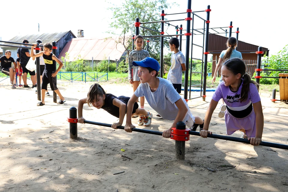 На спортивной площадке смогут заниматься и взрослые, и дети / Фото: ПАО "ТОАЗ"