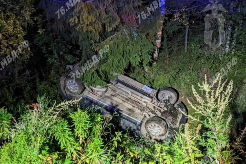 Авария произошла ночью 12 августа в Рыбинском районе