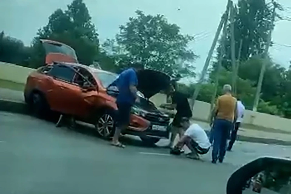 Образовалась пробка. Фото: соцсети