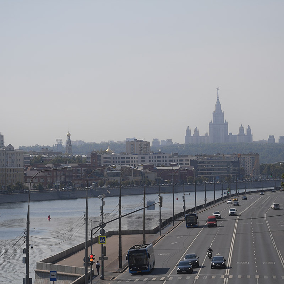 фото дым в москве