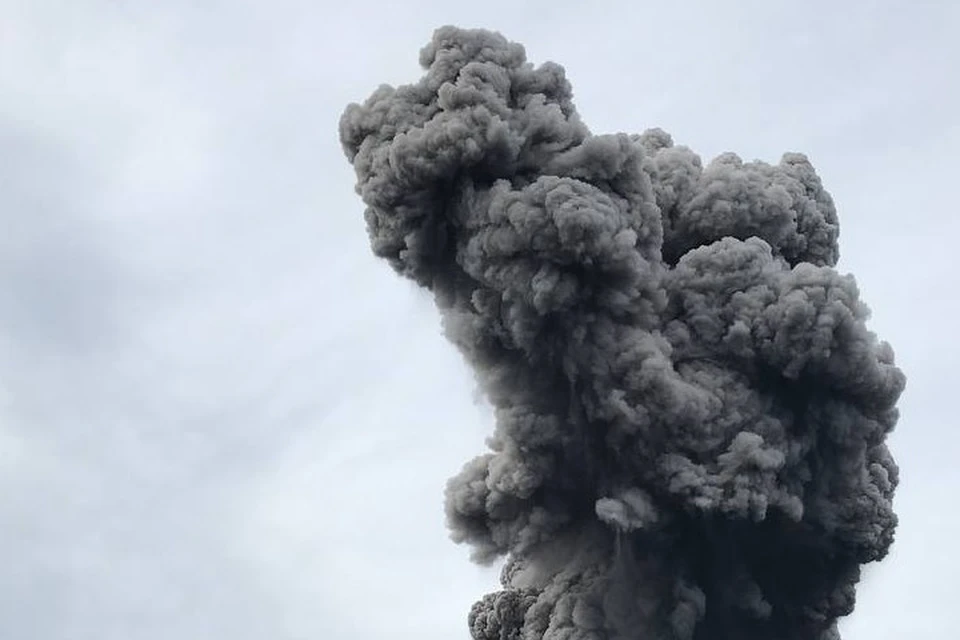 На Парамушире произошло извержение вулкана Эбеко. Фото: «Парамушир. Северные Курилы»