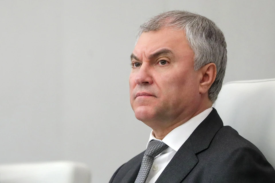 Вячеслав Володин посетил ДНР. Это не первый его визит на прифронтовые территории