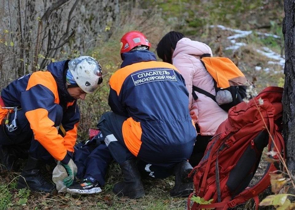 44-летний мужчина упал с Первого Столба в красноярском заповеднике. Фото: агентство ГО и ЧС Красноярского края