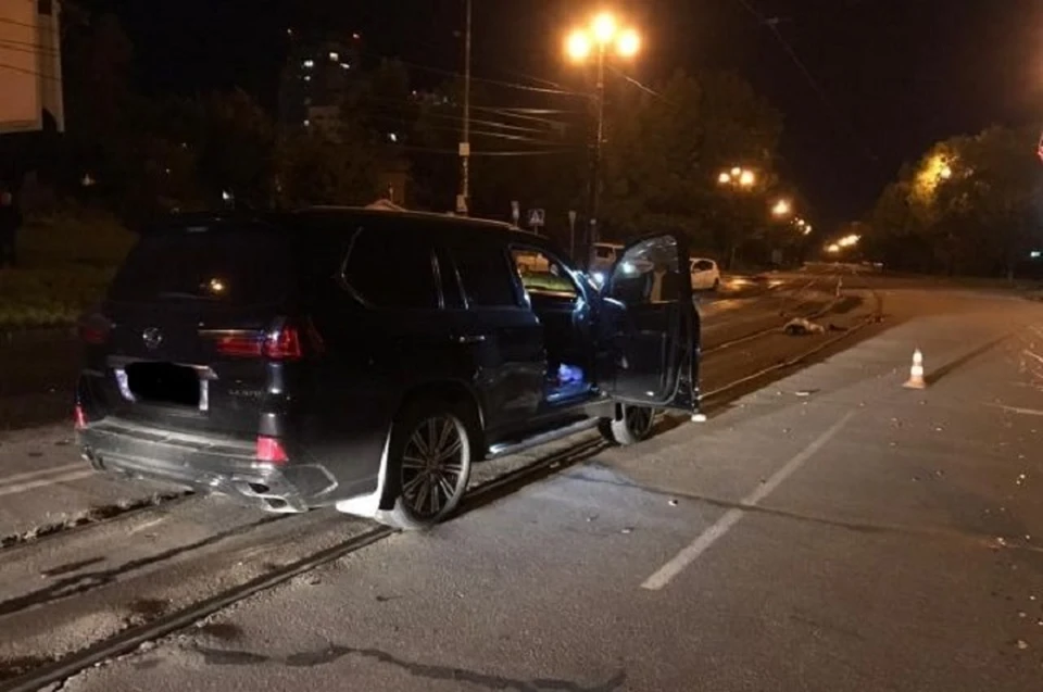 Водитель Lexus насмерть сбил женщину в Хабаровске