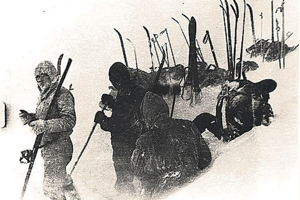 Девять туристов-лыжников погибли на Северном Урале в 1959 году. Фото: Фонд памяти группы Дятлова
