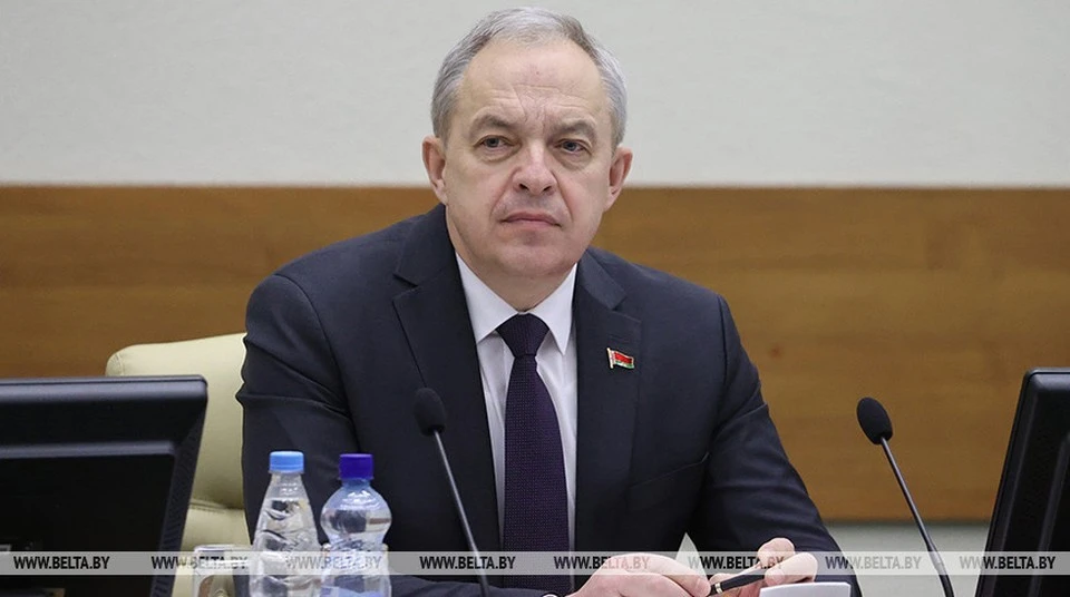 Игорь Сергеенко рассказал о ситуации с политическими партиями. Фото: БелТА