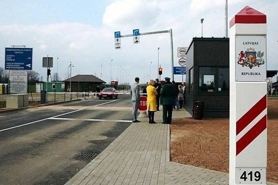 Погранпереход на границе Беларуси с Латвией. Фото: БелТА