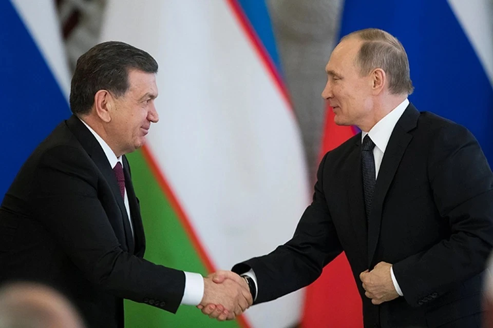 Путин обсудил торгово-экономическое сотрудничество с президентом Узбекистана Мирзиеевым