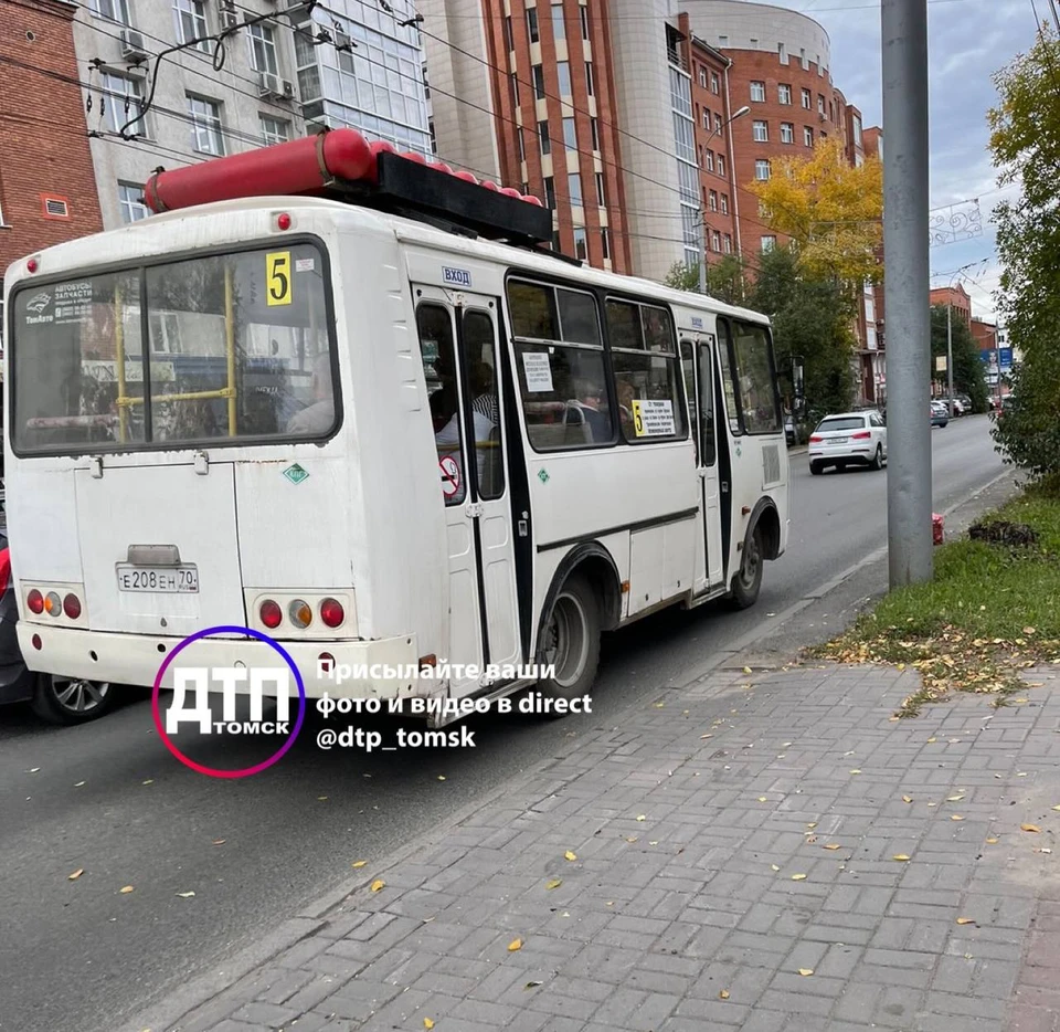 Фото: Telegram-канал "ДТП|ЧП Томск".
