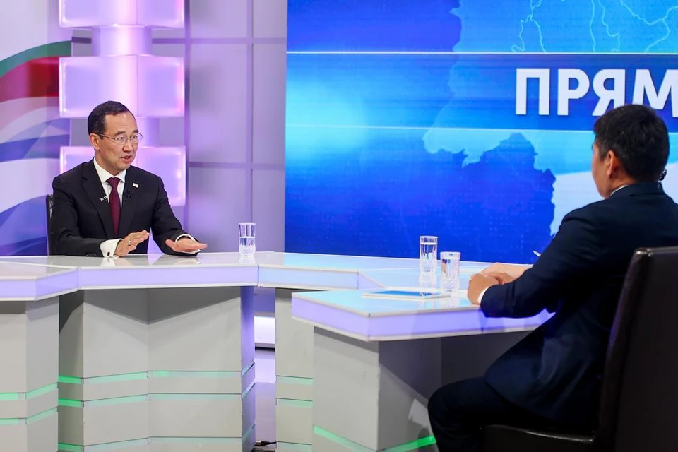 Глава Якутии Айсен Николаев рассказал о поддержке предпринимателей. Фото: Андрей СОРОКИН/ЯСИА.