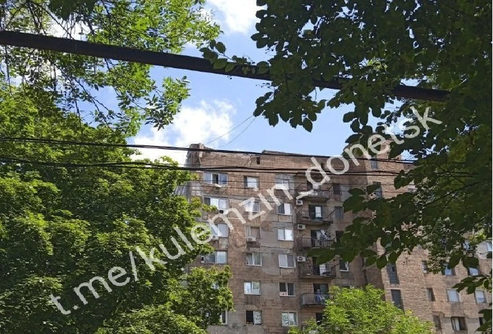 ВФУ продолжают обстреливать жилые кварталы Донецка (архивное фото). Фото: Кулемзин/ТГ