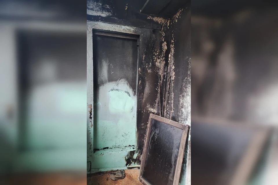 Эксперимент со спичками: в Комсомольске ребенок спалил балкон в квартире