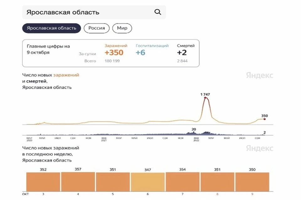 Скриншот Яндекс.Статистика