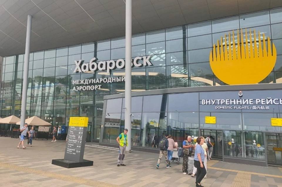 В аэропорту Хабаровска поменялось расположение остановки автобуса