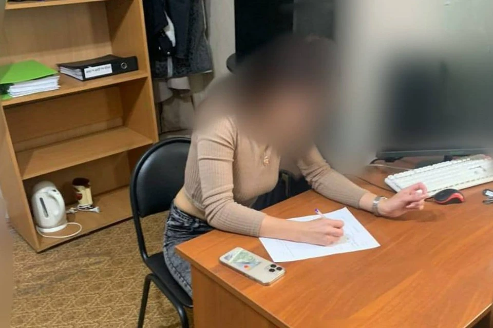 Девушка признала вину Фото: пресс-служба ГУ МВД РФ по Краснодарскому краю