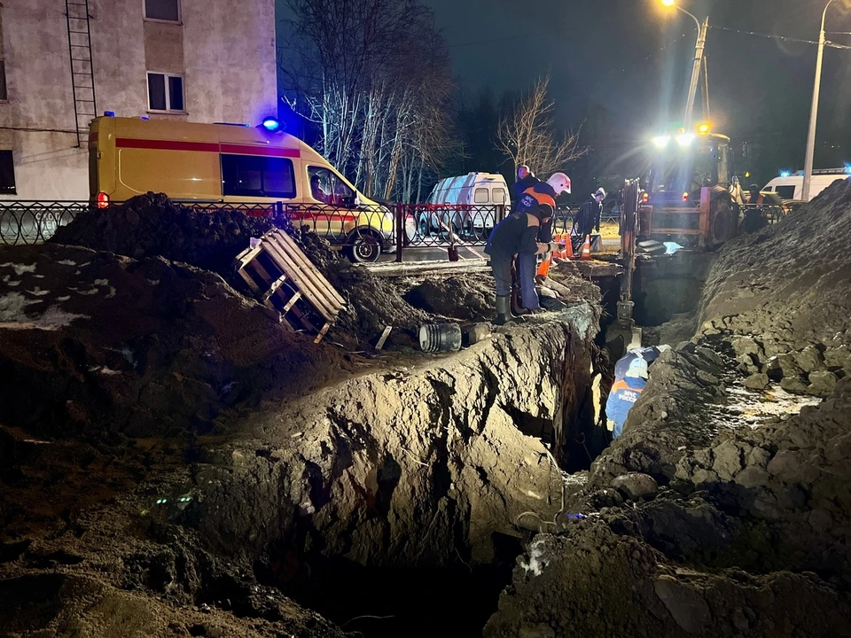 Спасти рабочих не смогли. Фото: МЧС по Мурманской области