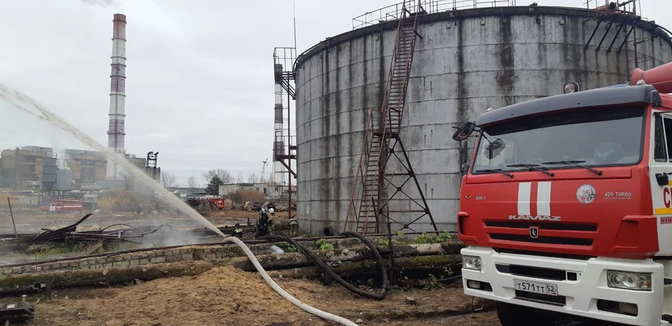 Площадь пожара составила 344 квадратных метра