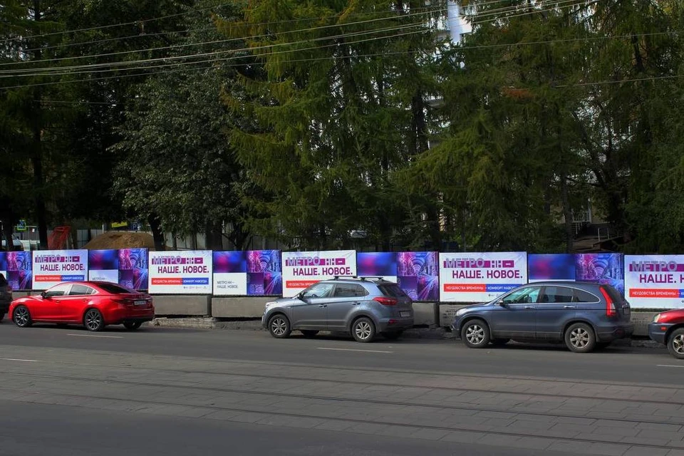 Двухполосное движение сохранится на улице Горького в Нижнем Новгороде ФОТО: телеграм-канал «Метро НН»