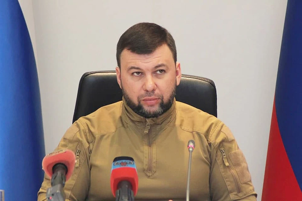 Пушилин прокомментировал ситуацию с водоснабжением и началом отопительного сезона в Республике. Фото: АГ ДНР
