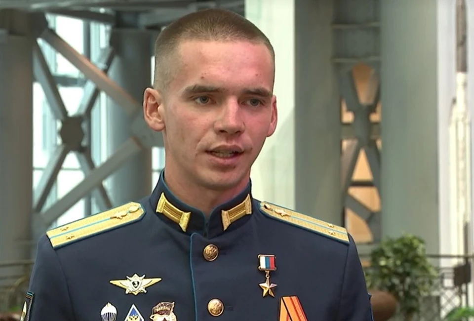 Hero of Russia Lieutenant Anatoly Ishchenko.