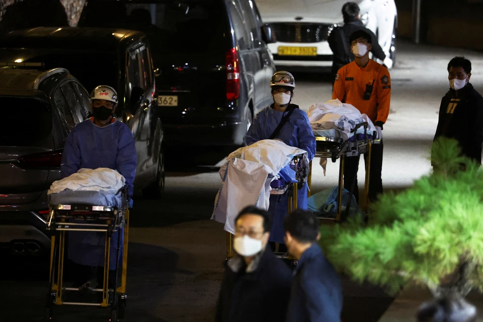 Yonhap: Число погибших в результате давки в Сеуле возросло до 149 человек