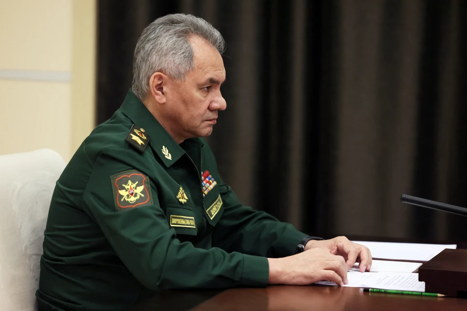 Полное видео доклада генерала Суровикина Сергею Шойгу о ситуации в районе проведения спецоперации 9 ноября 2022