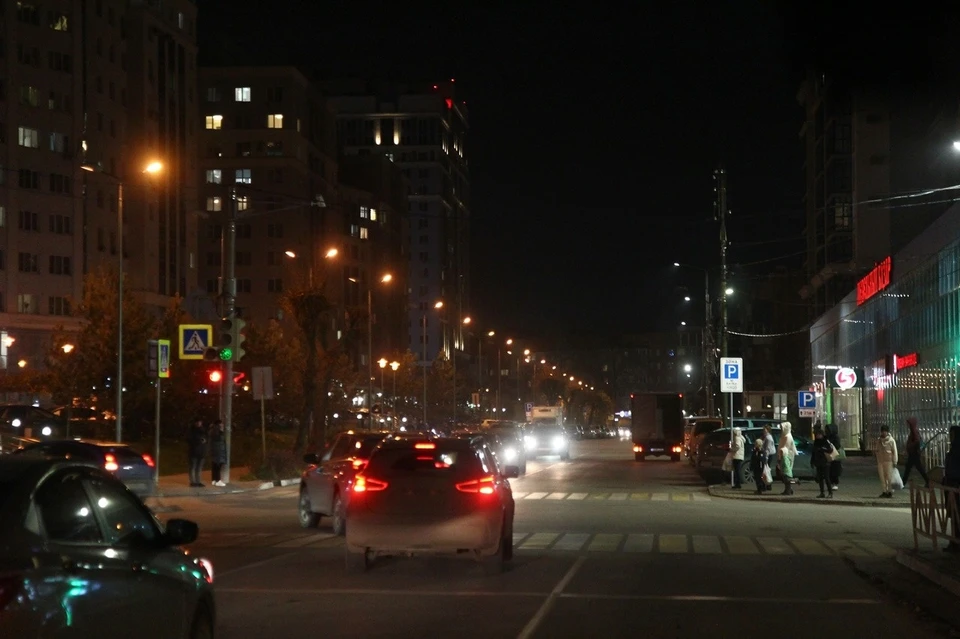 В центре Рязани новые фонари светят достаточно ярко. Фото: vk.com/glavarzn.