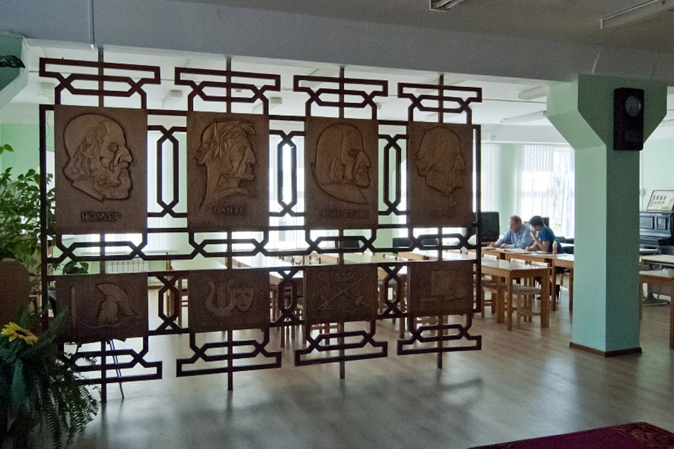 Библиотека Горького. Фото: Борис Михайлов