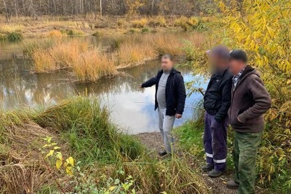 Рыбака поймали полицейские