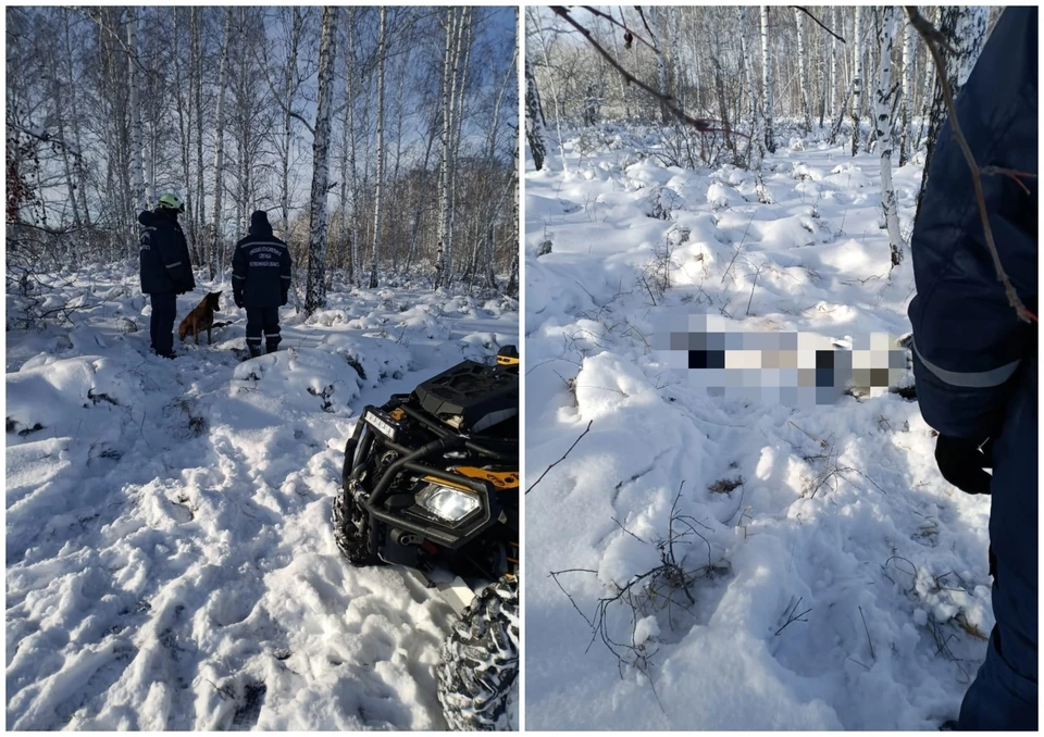 Тело мужчины нашли среди сугробов. Фото: писково-спасательная служба Челябинской области