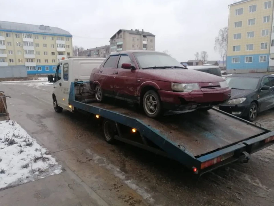 В Томской области за неуплату штрафов арестовали четыре автомобиля должников. Фото: пресс-служба УМВД России по Томской области